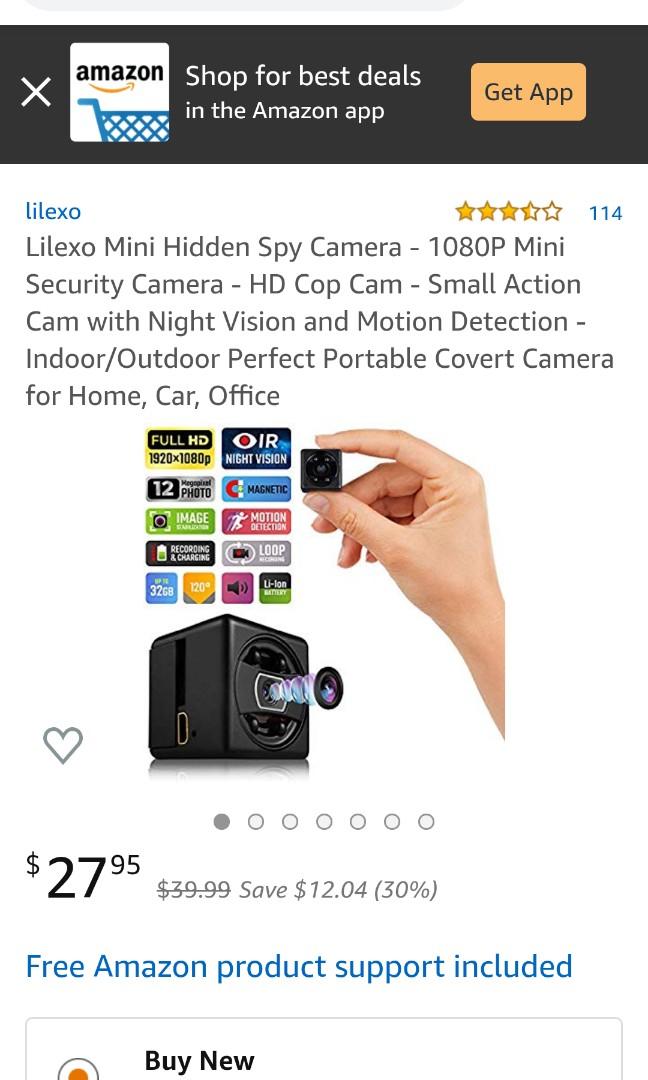 Lilexo mini sale camera