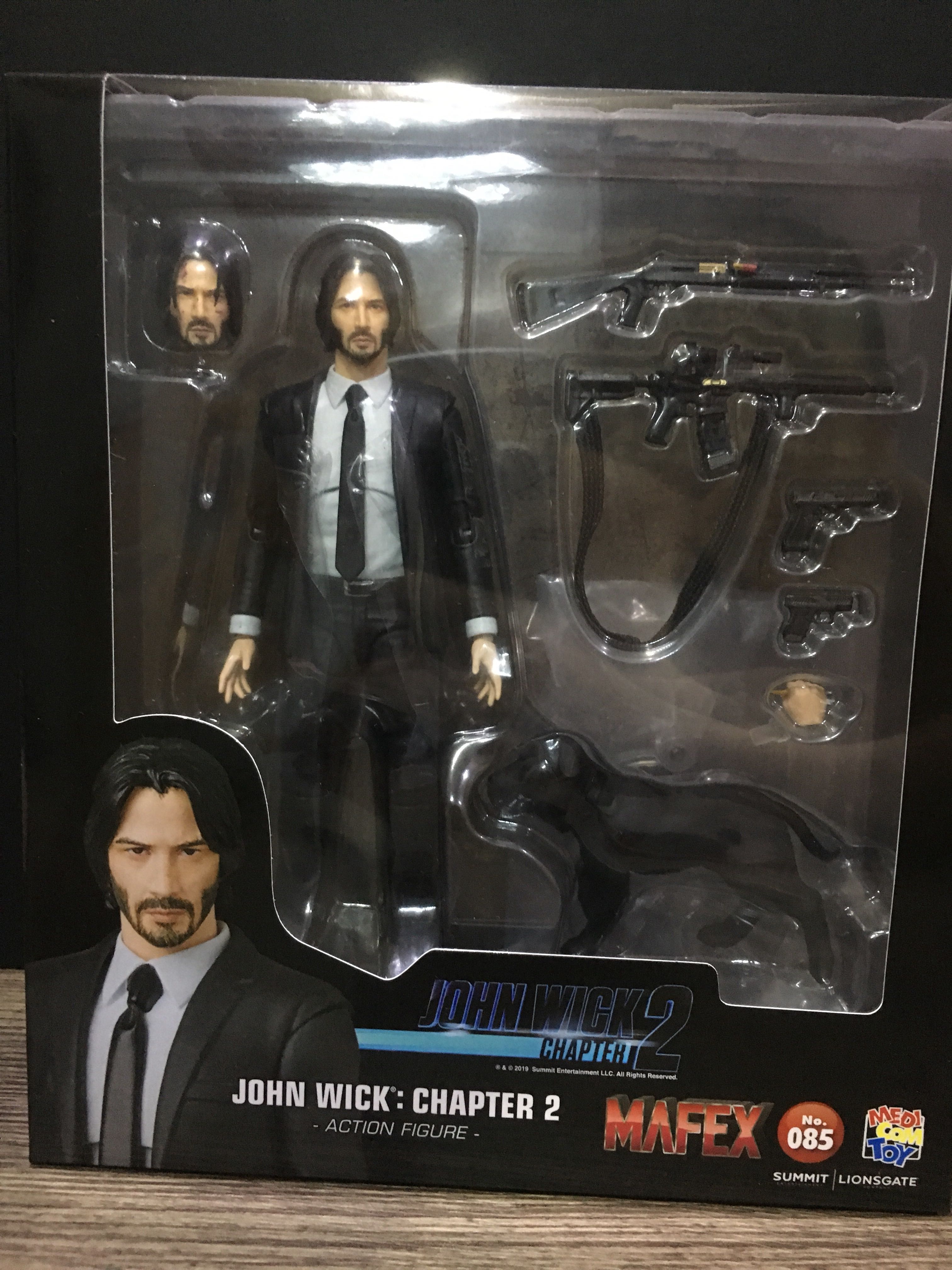 Mafex John Wick Chapter 2 Toys Games Action Figures Collectibles On Carousell