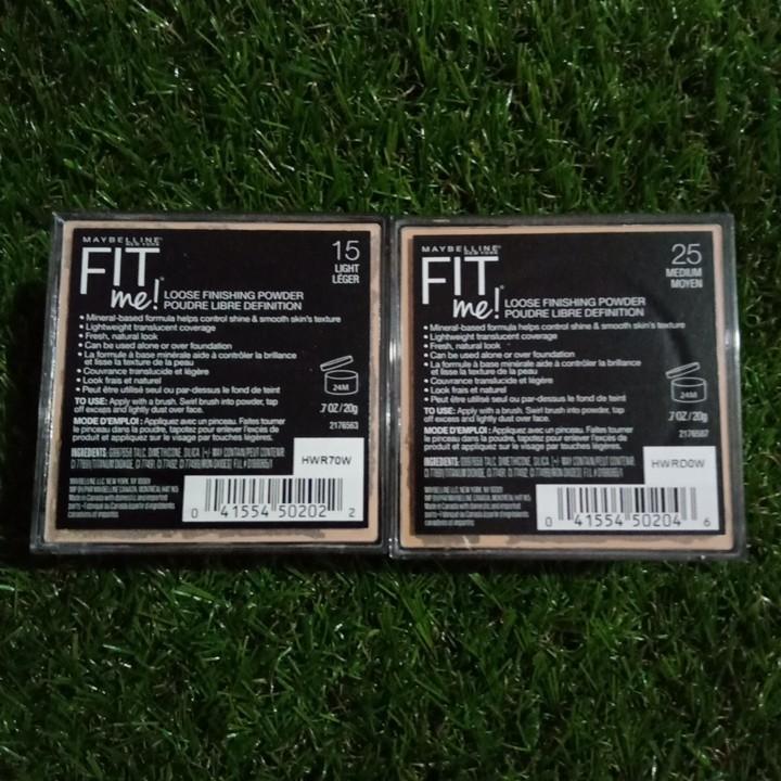 Maybelline Fit Me Loose Finishing Powder (Bedak Tabur)