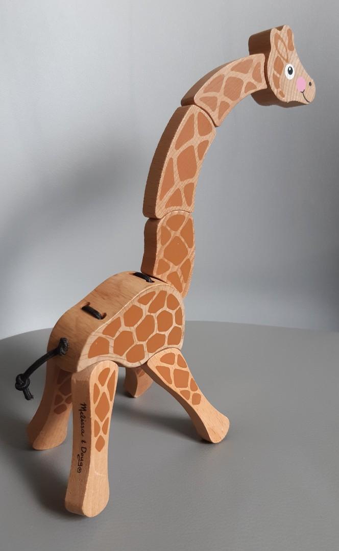 melissa and doug giraffe grasping toy
