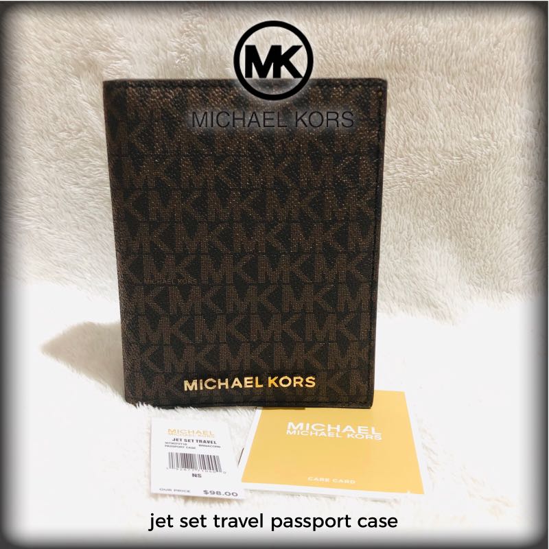 michael kors passport cover