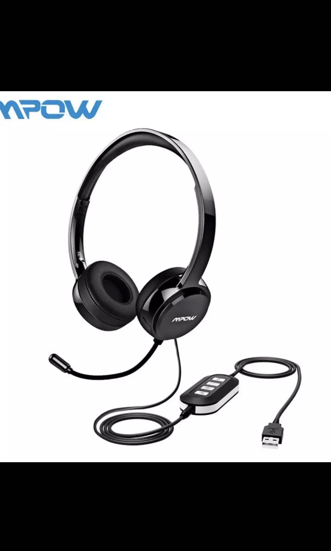 mpow usb headset with microphone