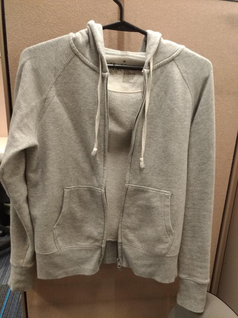 organic cotton zip hoodie