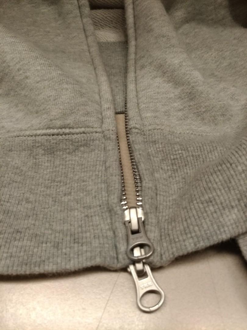 organic cotton zip hoodie