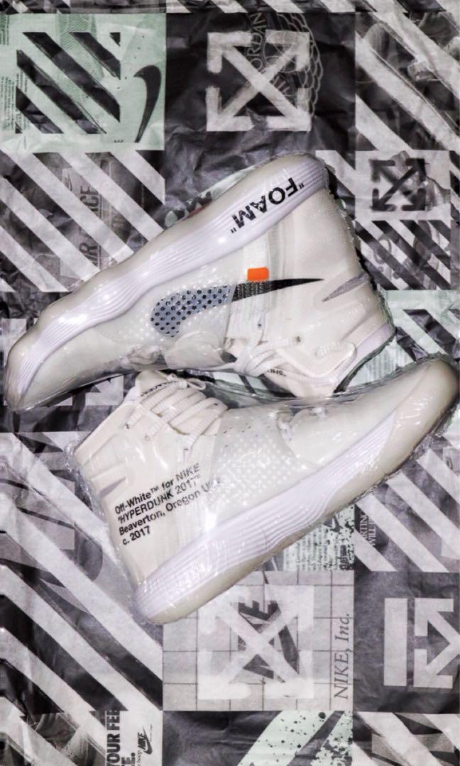 Off white best sale hyperdunk black