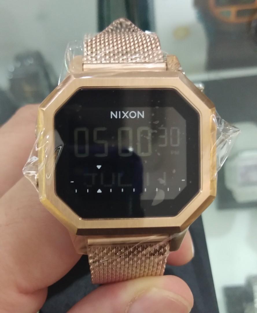 nixon siren rose gold