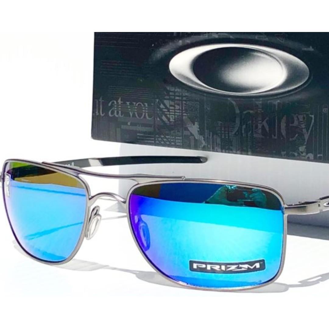 Oakley Gauge 8 - Matte Gunmetal - Prizm Sapphire Polarized, Men's Fashion,  Watches & Accessories, Sunglasses & Eyewear on Carousell