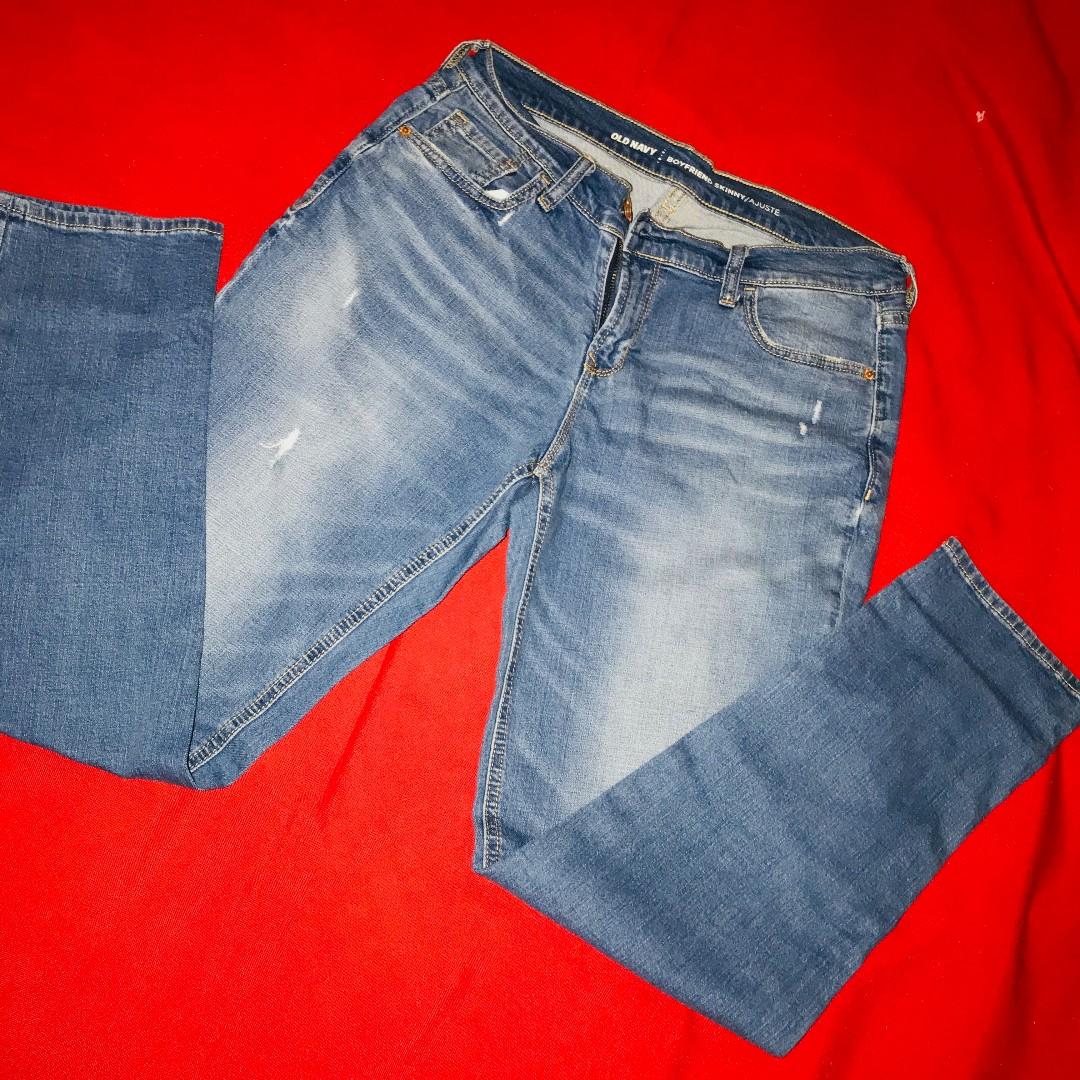 old navy blue jeans