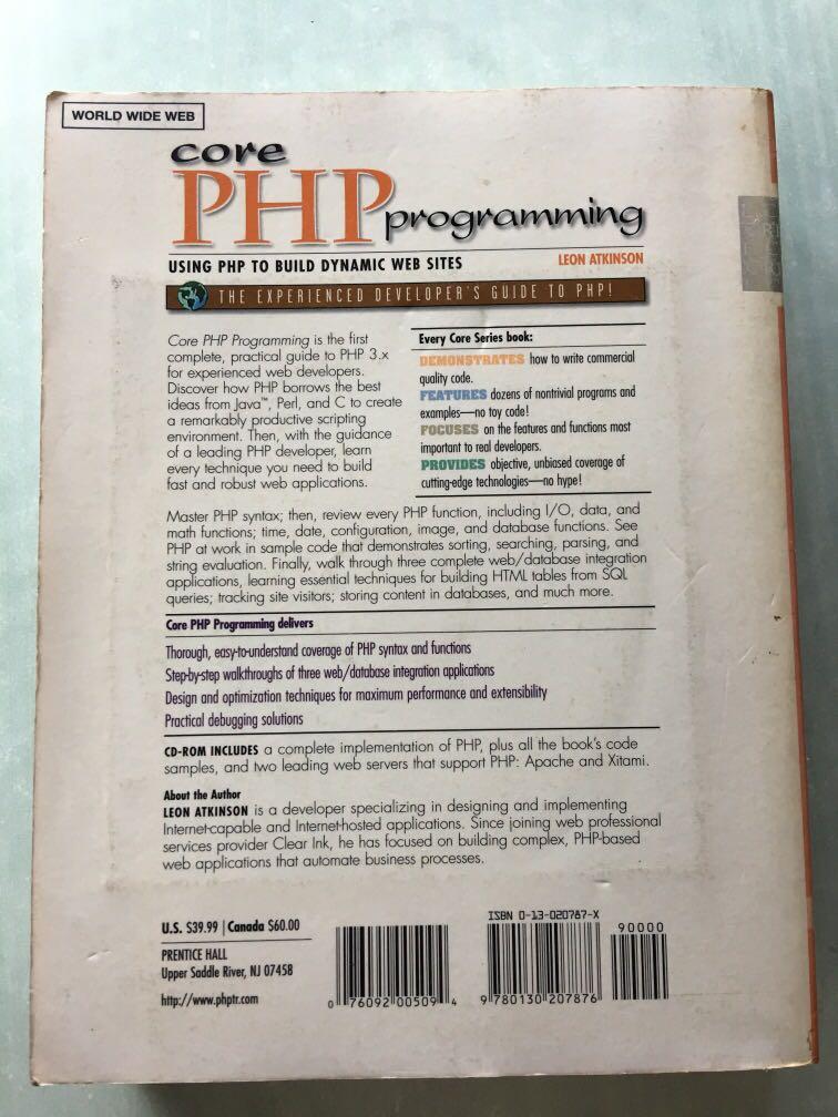 PHP programming （分類：教科書）位於 Hong Kong。 由 kimisgood 提交（商品編號 238724801，圖片 2）。簡介： 。