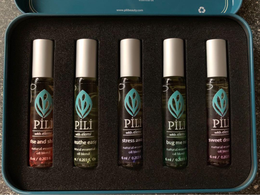 Pili Essential Oil Blends Travel Kit Beauty Personal Care Face Face Care On Carousell