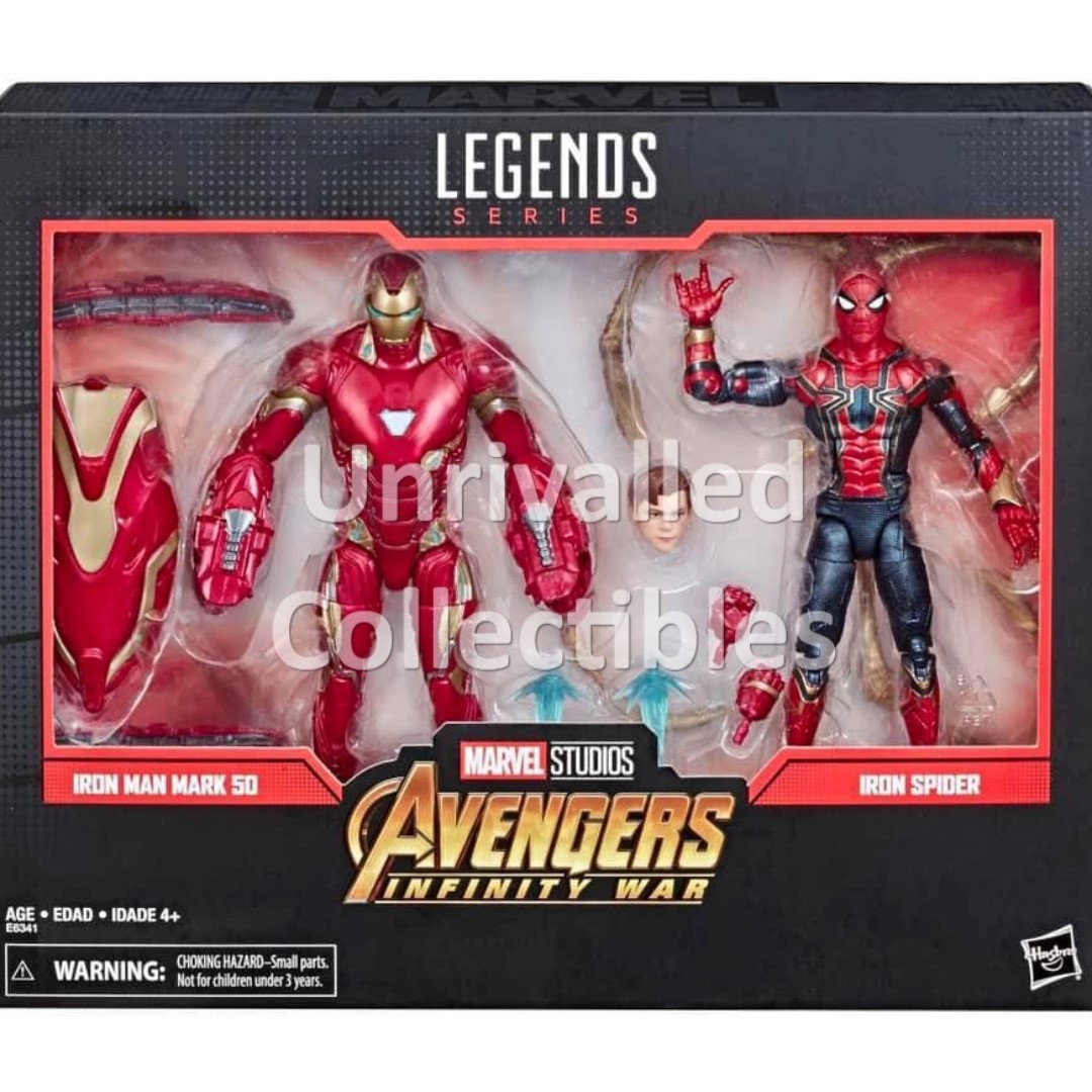 Marvel Legends 6" MCU 80 Years Iron Man Mark 50 from Infinity War Target Loose 