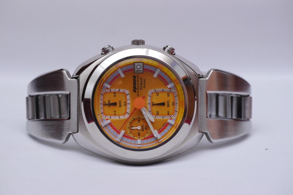 Pulsar Spoon chronograph V657 6100 Men s Fashion Watches