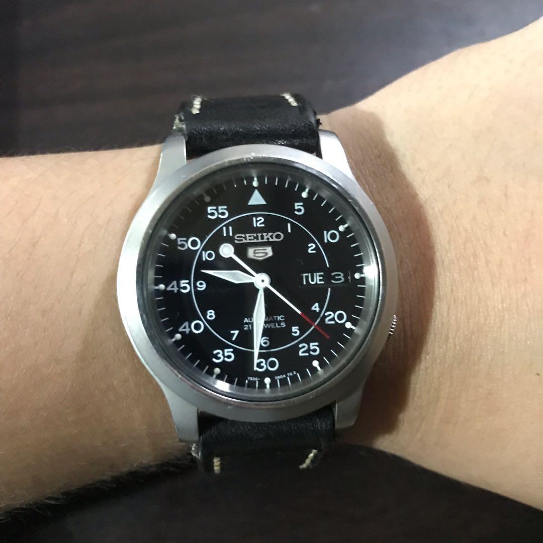 Seiko SNK809 Mini Flieger, Men's Fashion, Watches \u0026 Accessories, Watches on  Carousell