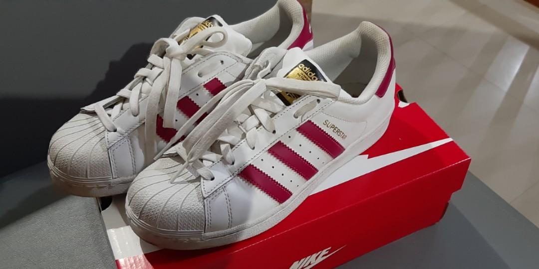 adidas superstar magenta