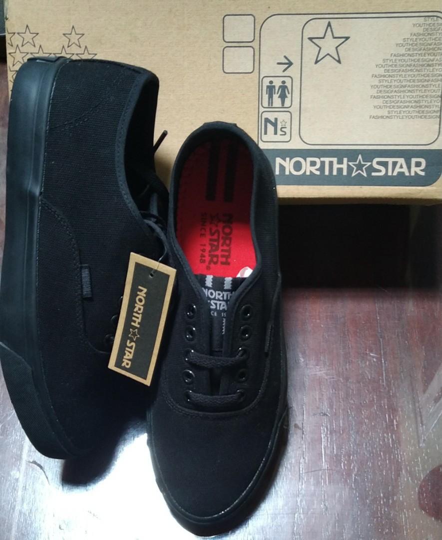 Sepatu Sekolah Hitam North Star Revo Fesyen Wanita Sepatu Di Carousell