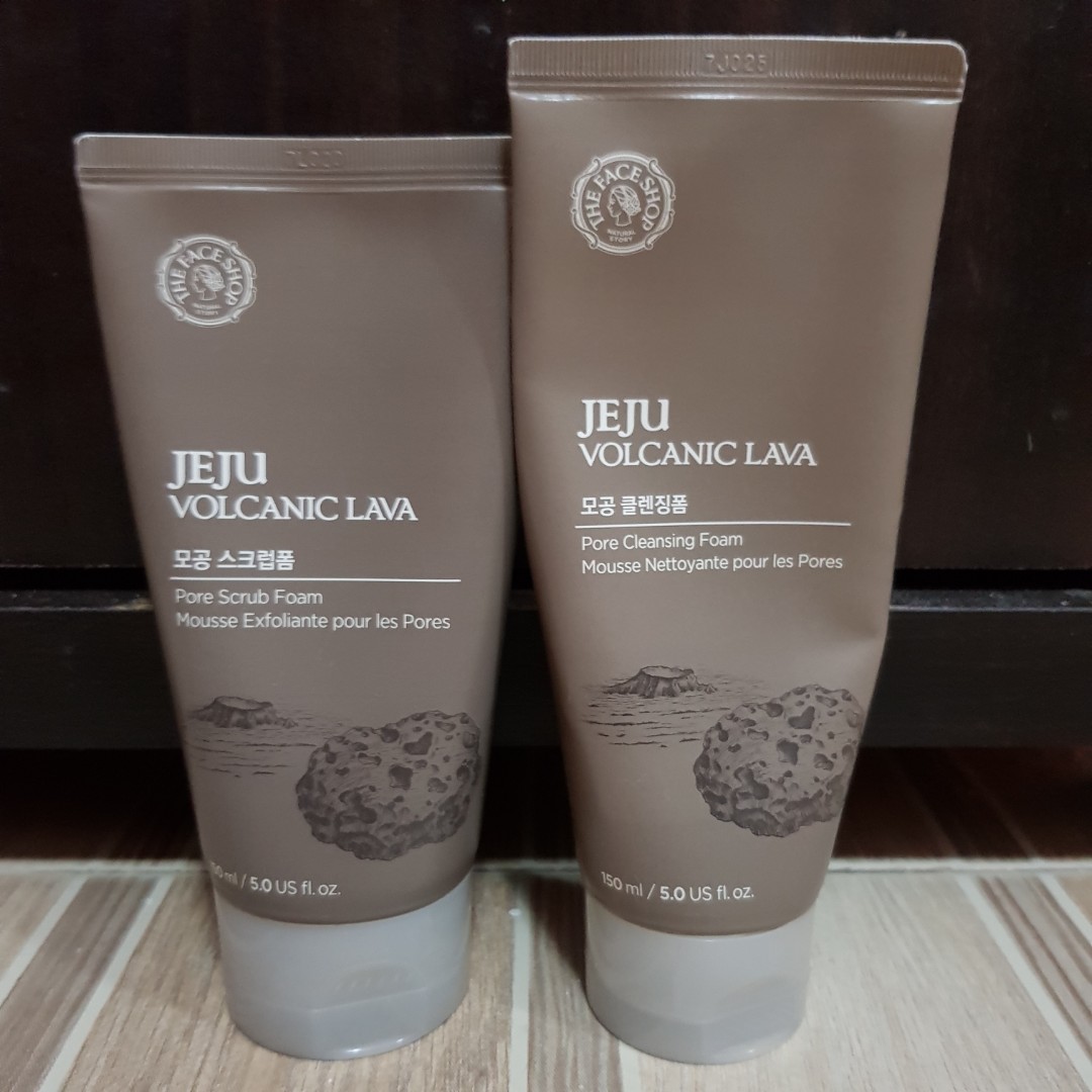 jeju volcanic pore cleansing foam the face shop