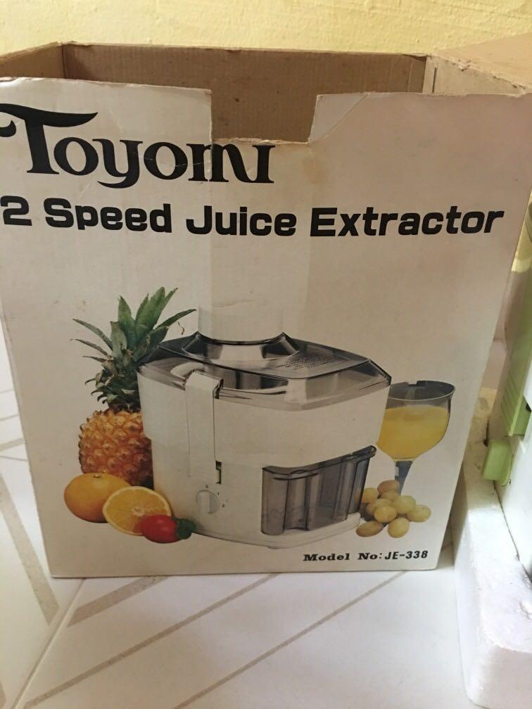 Toyomi Juicer, TV & Home Appliances, Kitchen Appliances, Juicers