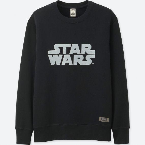 Uniqlo Star Wars The Last Jedi Black 