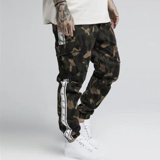 vanquish camo joggers