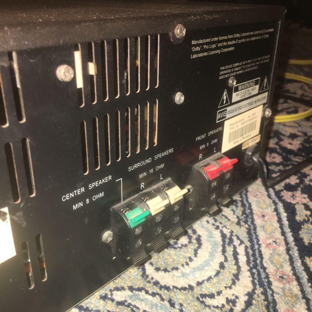 VINTAGE MAGNAVOX AVR 5.1 PRO LOGIC AMPLIFIER, Audio, Soundbars