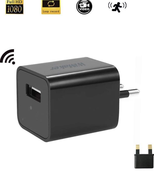 usb charger hidden camera wifi