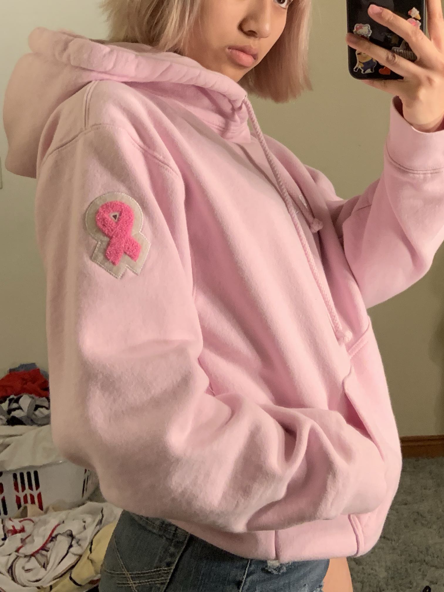 you matter pink hoodie