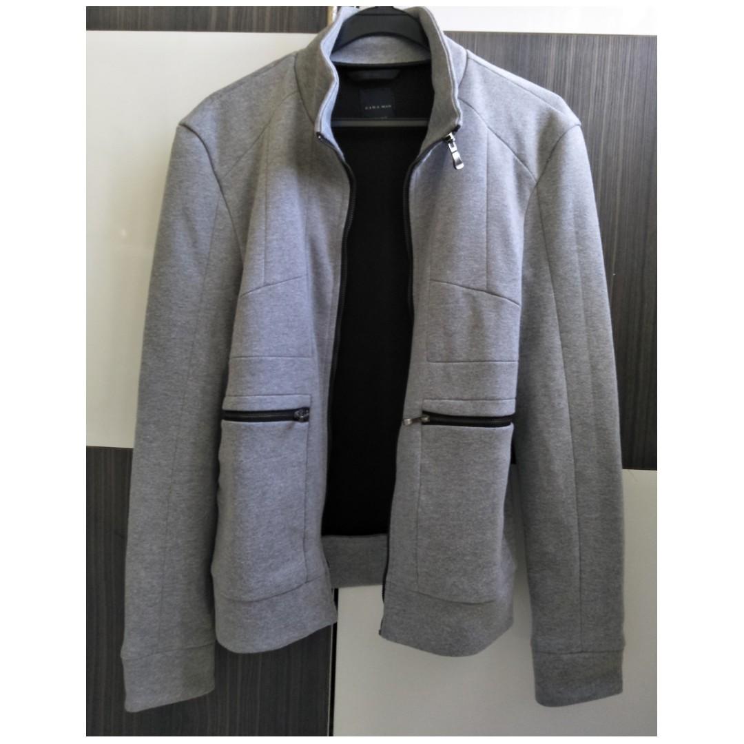 zara gray jacket
