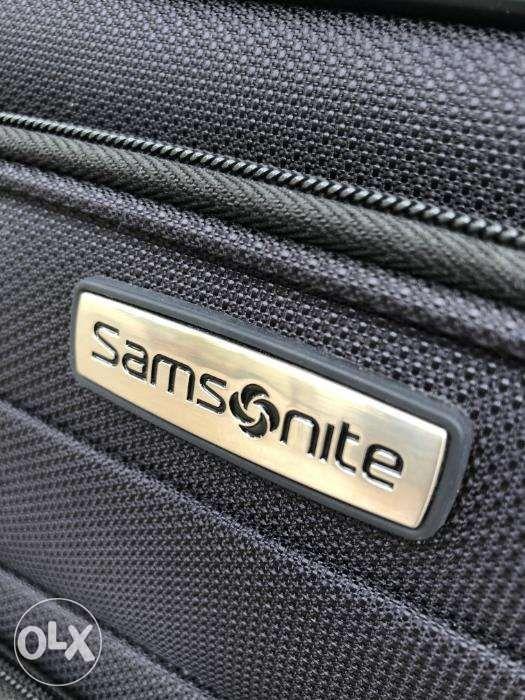 New Genuine Samsonite Stackit 2 piece Softside Spinner Luggage Bag Set, Hobbies & Toys, Travel