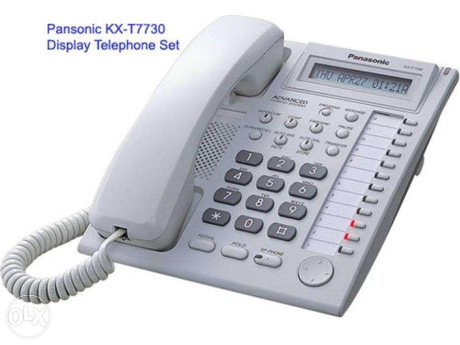 PABX PBX Panasonic KX T7730 System Phone Intercom (Category: Office & Business Technology) located in Pasig City. Submitted by telnovate (Listing ID 239302149, Image 2). Description: Tels: 8645-0412, 7748-4308, 8645-9628 Cell: 0922-883.5698 TELNOVATE SYSTEMS & SOLUTIONS For your peace of mind, TRANSACT ONLY with an OLX RECOMMENDED SELLER ** > ** OLX.ph-verified Legit Company/Seller & Installer > TRUSTED Since 2005 Panasonic PABX KX-T7730 Digital 