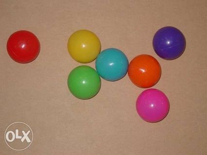Swim balls for ball pool softer plastic