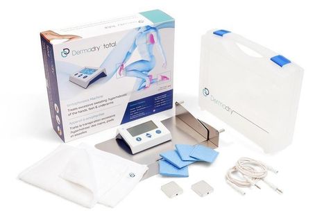 Dermadry Total Iontophoresis excessive sweating hands feet underarms