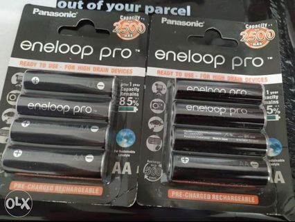 Eneloop PRO AA Rechargeable Battery Pack