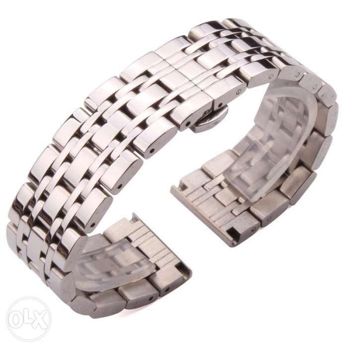 Jubilee Style Watch Strap Solid Stainless Steel 20mm Seiko Omega Tag (Category: TV Parts & Accessories) located in Manila. Submitted by micbri (Listing ID 239307708, Image 3). Description: * brand new * solid stainless steel (good quality) * for 20 mm watches only * Length 17.8 cm Meet up: Moonwalk Vill near Merville Pque or Shipping 40 pesos- Metro Manila 140 pesos- provincial.