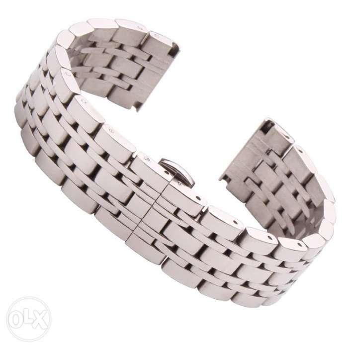 Jubilee Style Watch Strap Solid Stainless Steel 20mm Seiko Omega Tag (Category: TV Parts & Accessories) located in Manila. Submitted by micbri (Listing ID 239307708, Image 2). Description: * brand new * solid stainless steel (good quality) * for 20 mm watches only * Length 17.8 cm Meet up: Moonwalk Vill near Merville Pque or Shipping 40 pesos- Metro Manila 140 pesos- provincial.