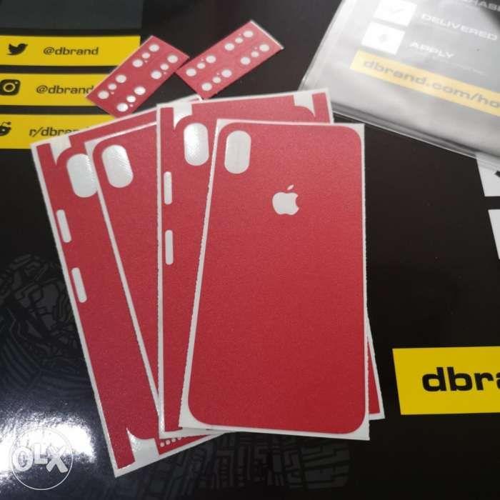 Iphone dbrand skins authentic 11 8 plus 7 plus 6s 6 (Category: Cases & Sleeves) located in Manila. Submitted by ervy_ (Listing ID 239307984, Image 2). Description: Iphone 11 Full back - Php600 Glass Back - Php500 Iphone 8 or 8 plus Standard - Php400 Precision - Php500 Iphone 6 or 6s Full back - Php400 Full back (separate parts) - SOLD Pm for details and availability of design and model Lrt tayuman, sm san lazaro, sm grand central.
