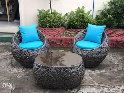 Rattan Chairs Outdoor Chairs Carousell Philippines