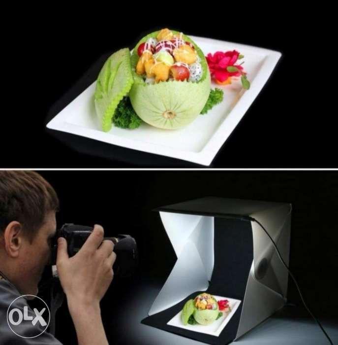 portable led studio photobox (Category: Lighting & Studio Equipment) located in Manila. Submitted by jonrick.co (Listing ID 239308191, Image 3). Description: small size 20cm P 700 medium size 30cm P 1, 100 large size 40cm P 1, 500 bnew last price as posted.