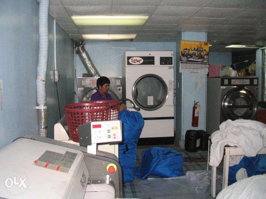 Operational industrial laundry, flatworks, dryers, washcator (Category: Industrial Equipment) located in Quezon City. Submitted by fh7176 (Listing ID 239309644, Image 2). Description: Rush sale Complete Industrial laundry machines, 6 footer Girbau gas type flatworks, 4 units industrial Dryers, Unimac, 3 units washer-extractor. All machines can and have handled industrial known hotel laundry, linens, uniforms and guest laundry. still installed and