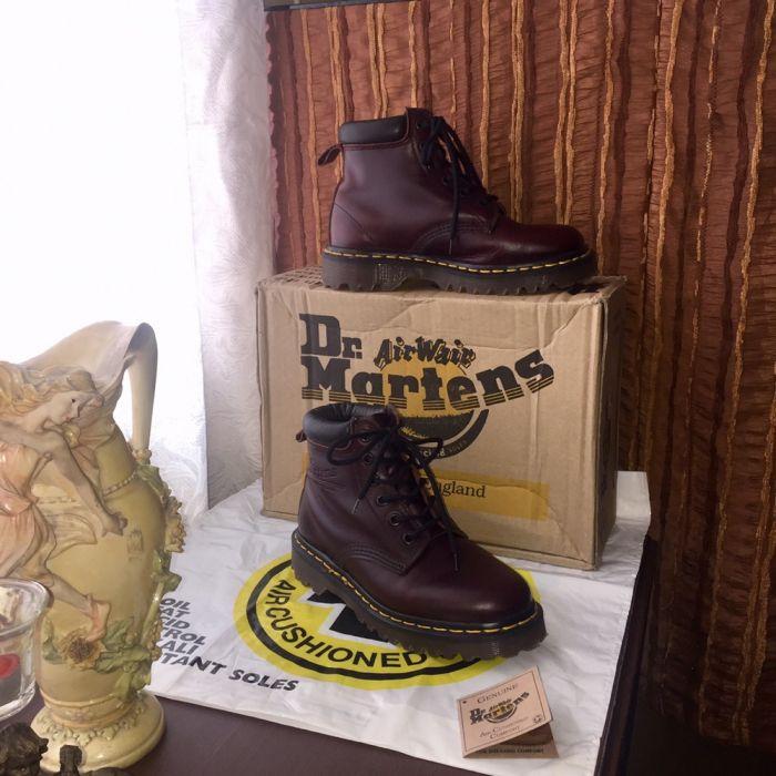 Dr Martens RARE Burgundy Analine 939 Made in England, Women's Fashion ...