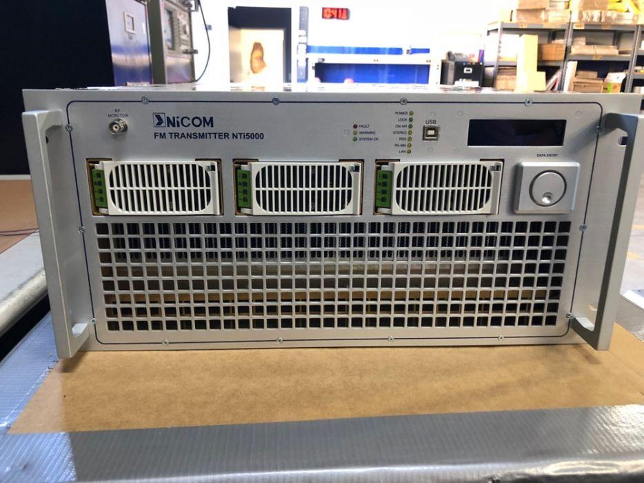 5KW NTi5000 FM Broadcast Stereo Transmitter with Antenna, Audio