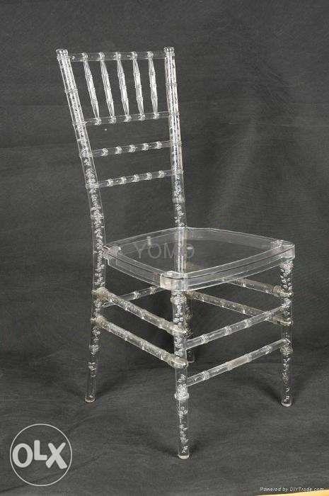 Crystal Chair For Rent