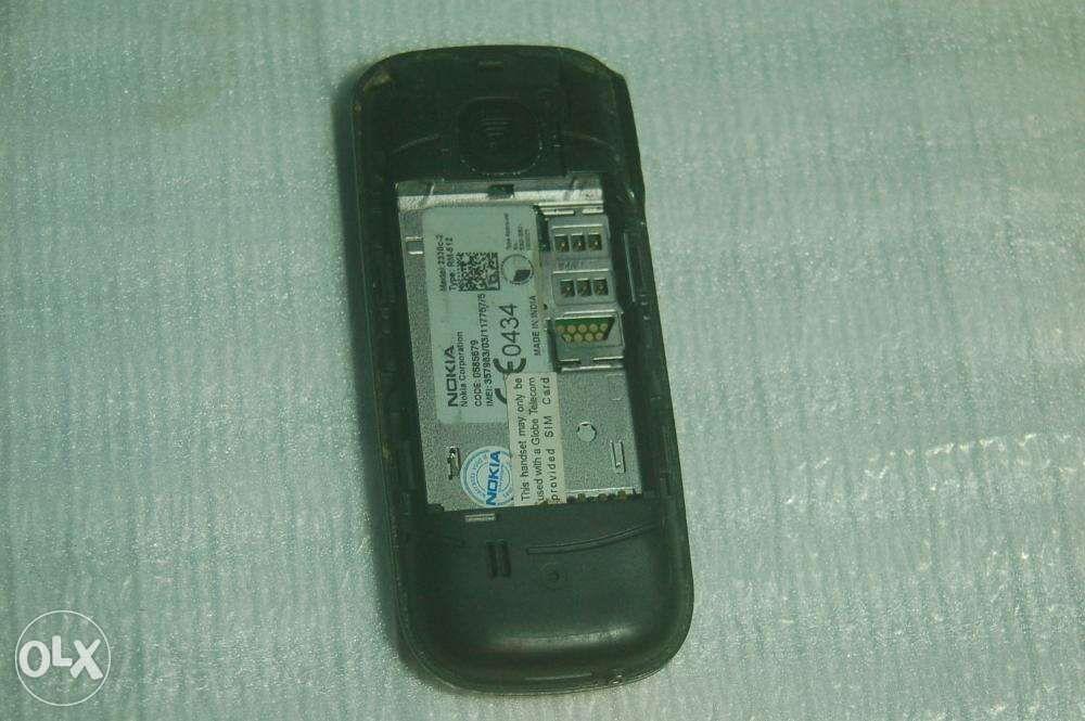 Nokia 2330 (Category: Android Others) located in Mandaluyong City. Submitted by bikedilla (Listing ID 239313729, Image 2). Description: Nokia 2330 Comes with box and adapter. Phone is missing the battery questions feel free to SMS or message Numbers are 09338102688(sun), 09959533180 (globe), 09294414134 (smart) Meetups are at WIlson St. San Juan, Cherry Shaw Blvd, LRT 1 D jose, MCU Caloocan, or Along SLEX I also ship also do LALAmove and Grabexpr