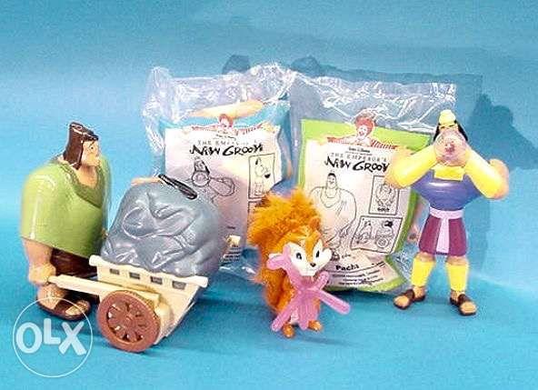 Details about   Disney Emperor's New Groove McDonald's Happy Meal Toy Box Collectors Edition NEW 