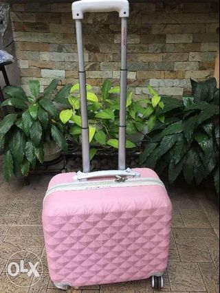 Pink Vangather Luggage Suitcase hand carry pink luggage Made in Japan