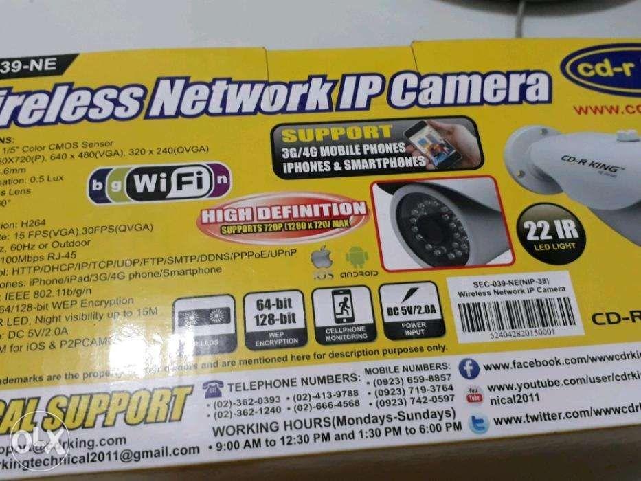 Wireless Network IP Camera by CDR King 