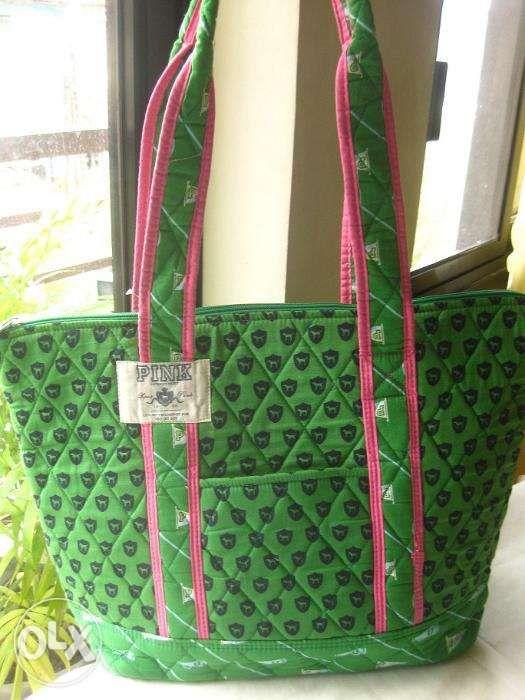 victoria's secret pink diaper bag