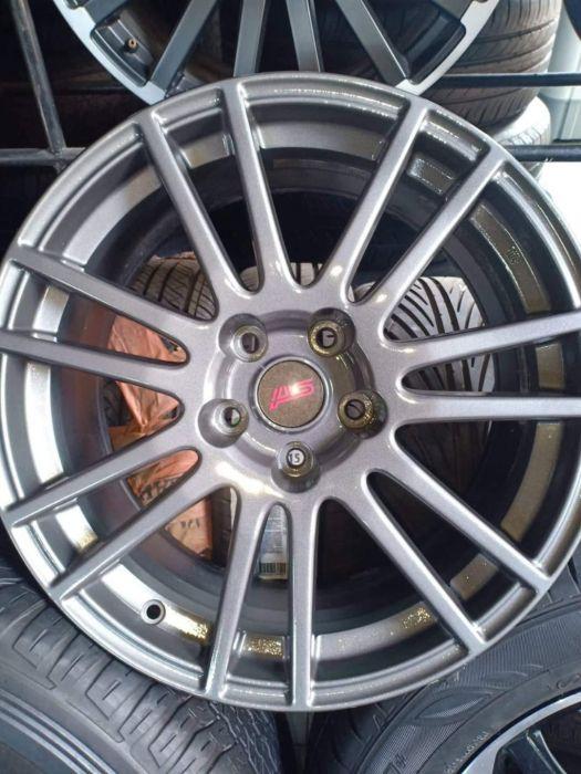 18 inch Subaru Wrx STI OEM 5x114pcd mag wheels Made in Japan by Enkei