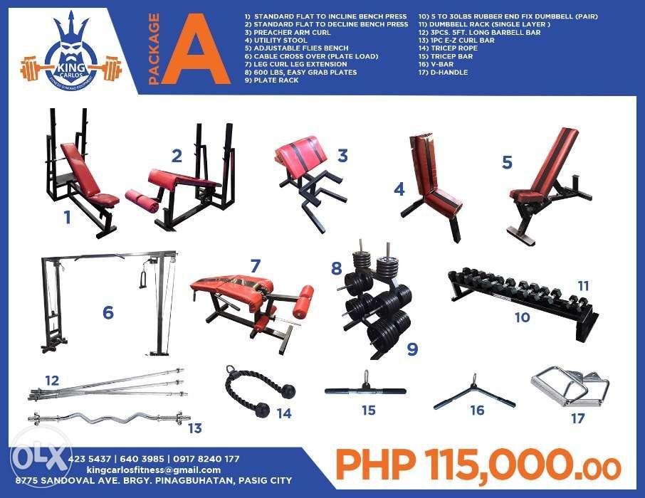 Gym equipment direct fabricator, Sports Equipment, Exercise & Fitness