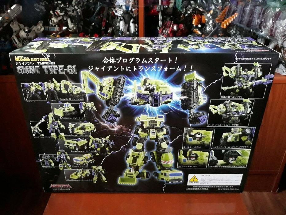 Transformers Maketoys GREEN GIANT Type-61 Devastator 100% Authentic (Category: Action & Battle Toys) located in Manila. Submitted by eldon.misana (Listing ID 239320251, Image 2). Description: Items: TRANSFORMERS MAKETOYS GREEN GIANT TYPE-61 DEVASTATOR. AUTHENTIC MAKETOYS, 100% ORIGINAL. Condition: Brand new in box. Bought in US. Never displayed, never transformed. Payment : Via Bank Deposit (BPI only), LBC, Cebuana, Palawan. Shipping: Free Shippi