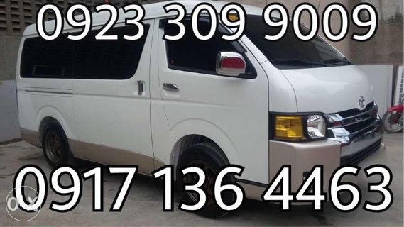 Cebu Quantum Van for Rent Car for Hire Rent a Car